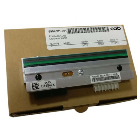 Cab 5954081.001 Thermal Printhead for A4+/200